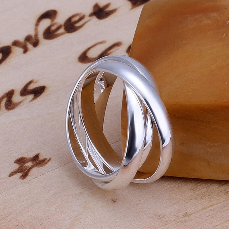 925 Sterling Silver Wrap Ring for Women - Elegant Jewelry